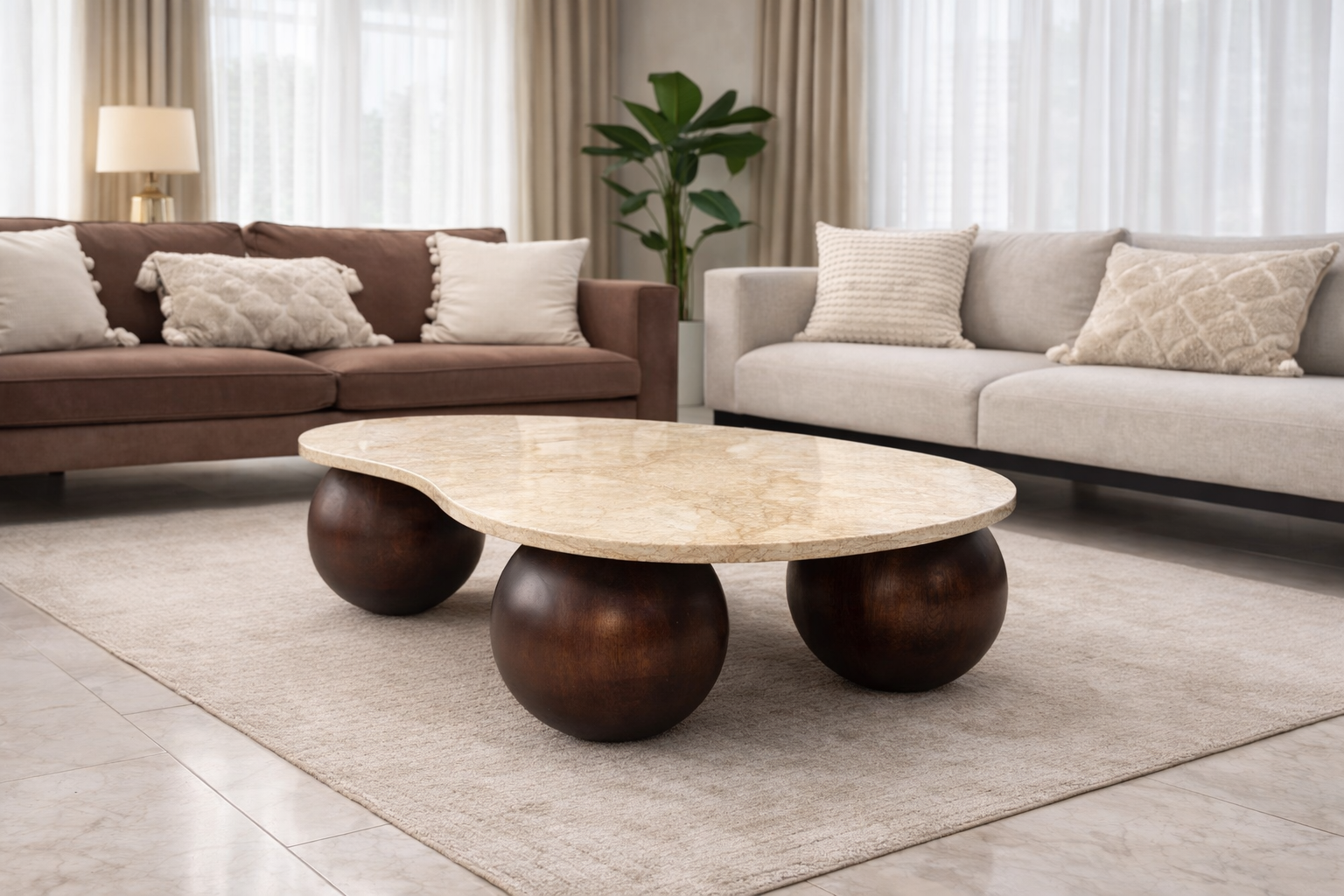 ORTA SEHPA TRAVERTEN